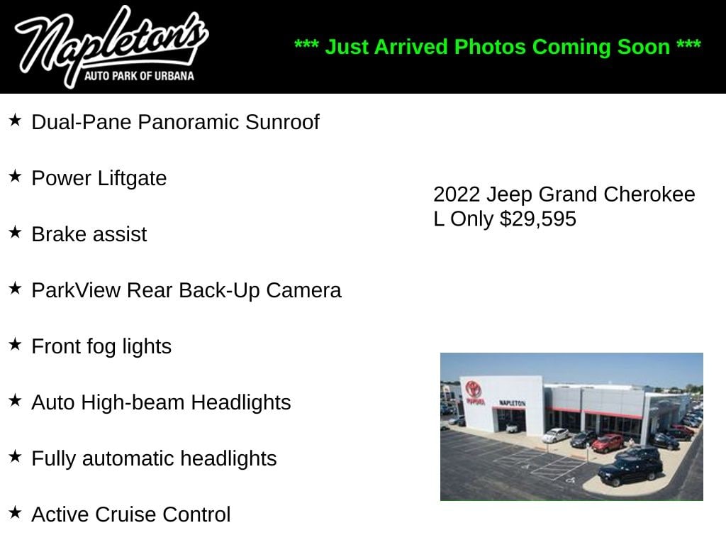 jeep grand cherokee l 2022 1C4RJKBG6N8552069 image jeep grand cherokee l 2022 1C4RJKBG6N8552069 image